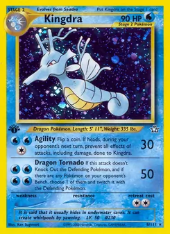 Kingdra (Neo Genesis #8/111)