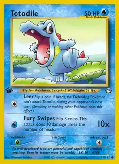 Totodile (Neo Genesis #81/111)