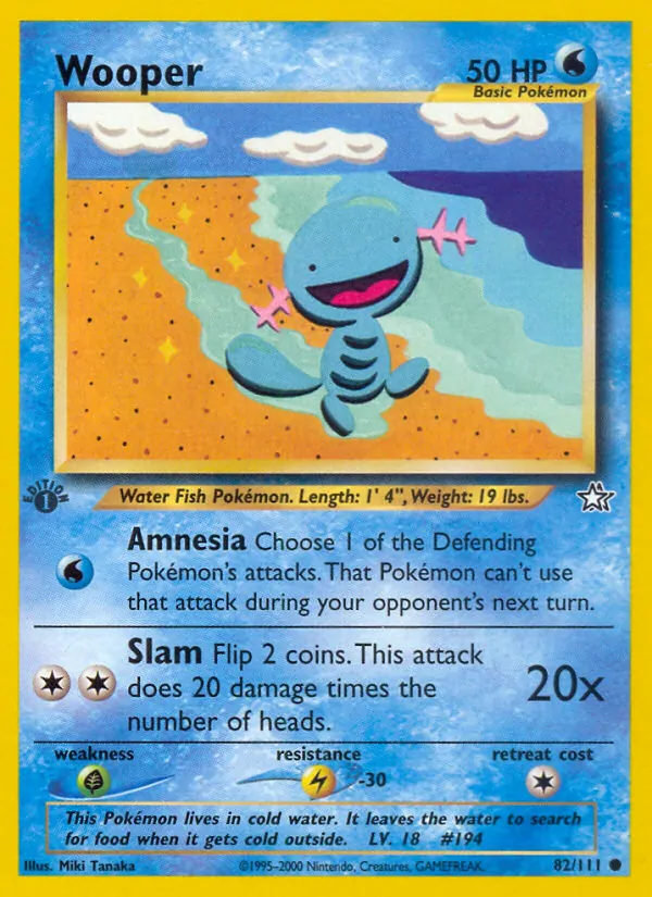 Wooper (Neo Genesis #82/111)