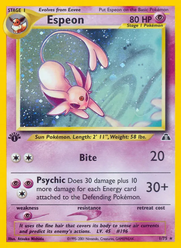 Espeon (Neo Discovery #1/75)