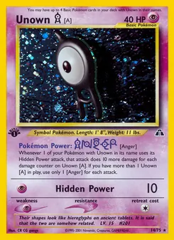 Unown [A] (Neo Discovery #14/75)