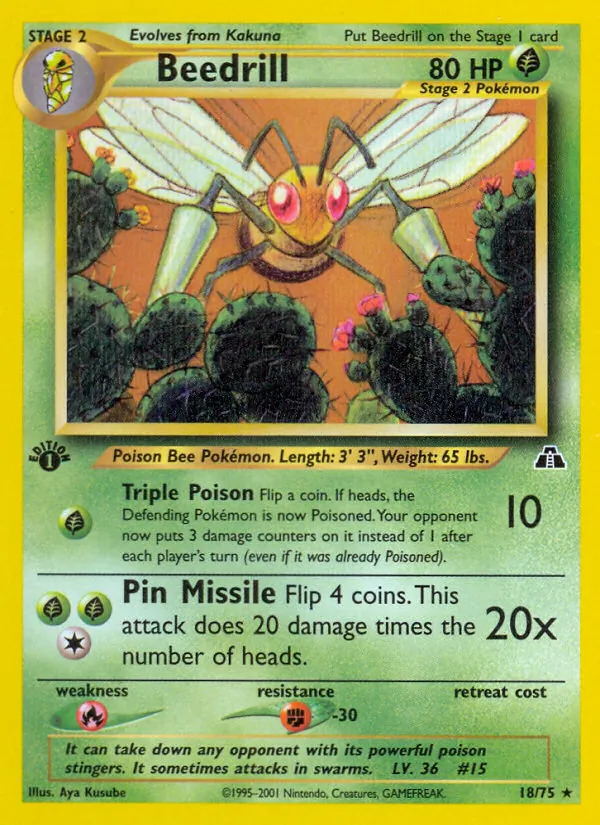 Beedrill (Neo Discovery #18/75)