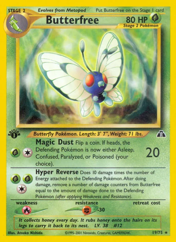 Butterfree (Neo Discovery #19/75)