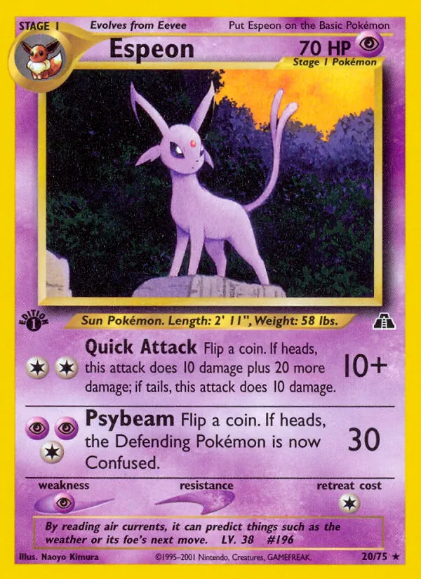 Espeon (Neo Discovery #20/75)