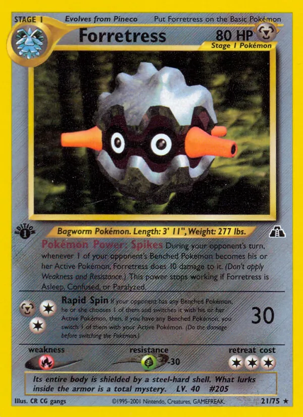 Forretress (Neo Discovery #21/75)