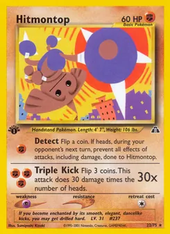 Hitmontop (Neo Discovery #22/75)