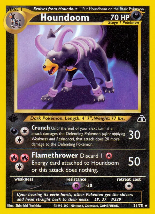 Houndoom (Neo Discovery #23/75)