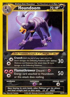 Houndoom (Neo Discovery #23/75)