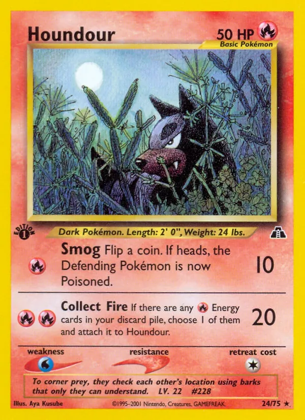 Houndour (Neo Discovery #24/75)