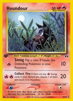 Houndour (Neo Discovery #24/75)