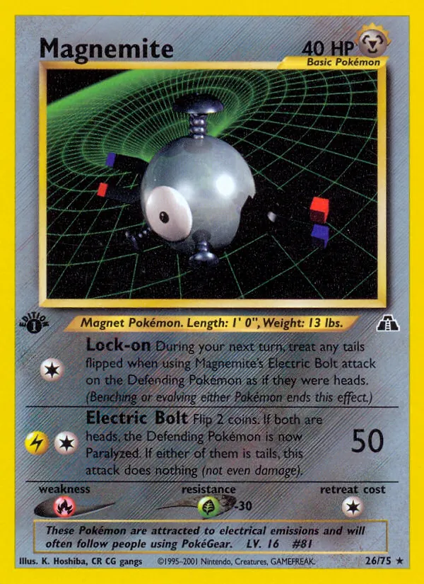 Magnemite (Neo Discovery #26/75)