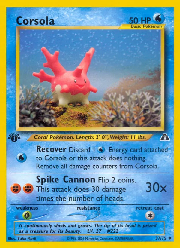 Corsola (Neo Discovery #37/75)