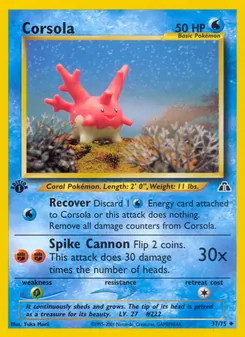 Corsola (Neo Discovery #37/75)