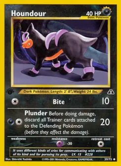 Houndour (Neo Discovery #39/75)