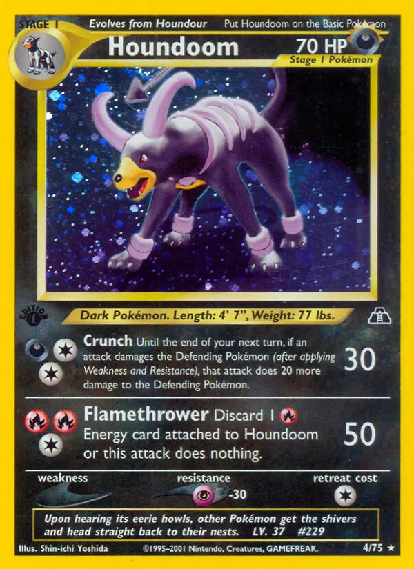 Houndoom (Neo Discovery #4/75)