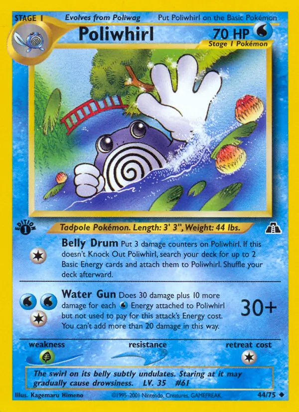 Poliwhirl (Neo Discovery #44/75)