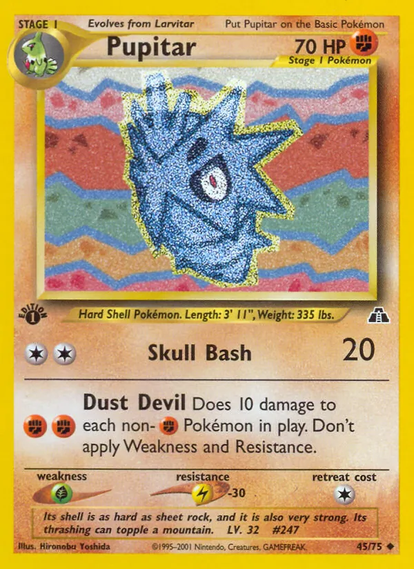 Pupitar (Neo Discovery #45/75)
