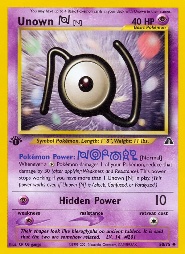 Unown [N] (Neo Discovery #50/75)