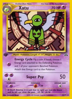 Xatu (Neo Discovery #52/75)