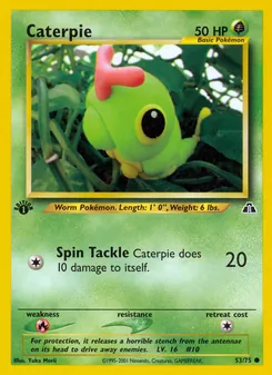 Caterpie (Neo Discovery #53/75)