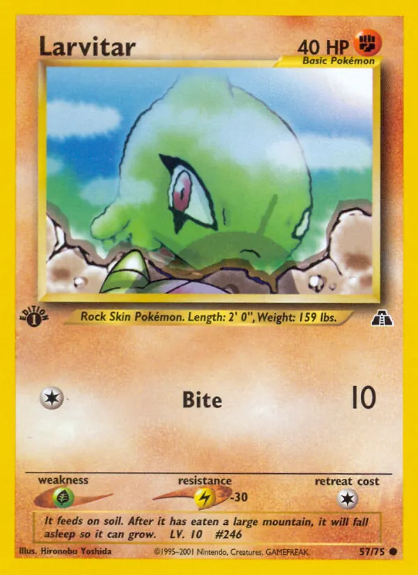 Larvitar (Neo Discovery #57/75)