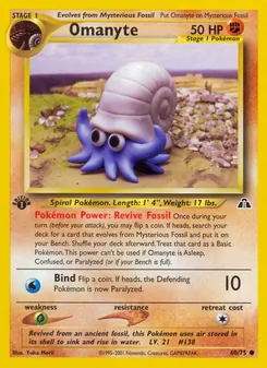 Omanyte (Neo Discovery #60/75)