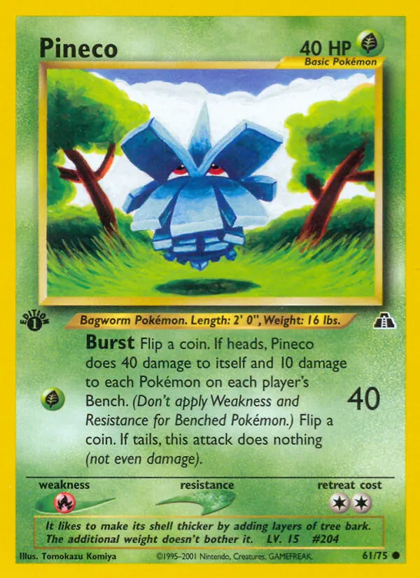 Pineco (Neo Discovery #61/75)