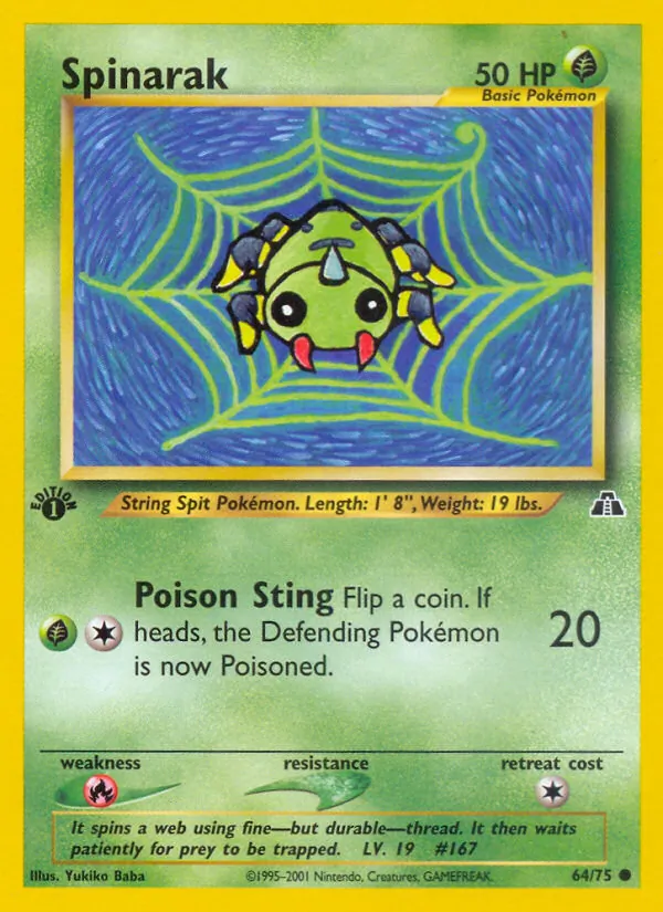 Spinarak (Neo Discovery #64/75)