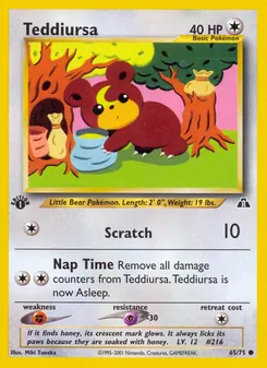 Teddiursa (Neo Discovery #65/75)