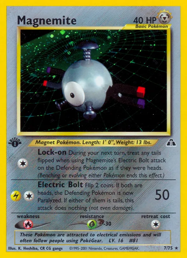 Magnemite (Neo Discovery #7/75)