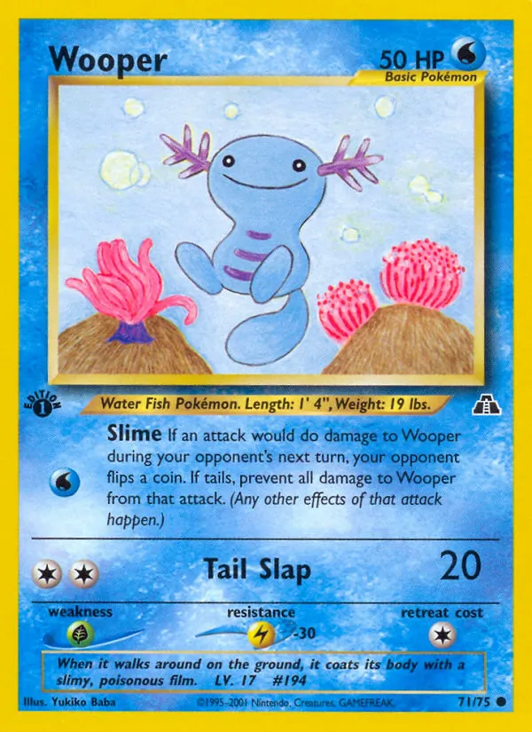 Wooper (Neo Discovery #71/75)