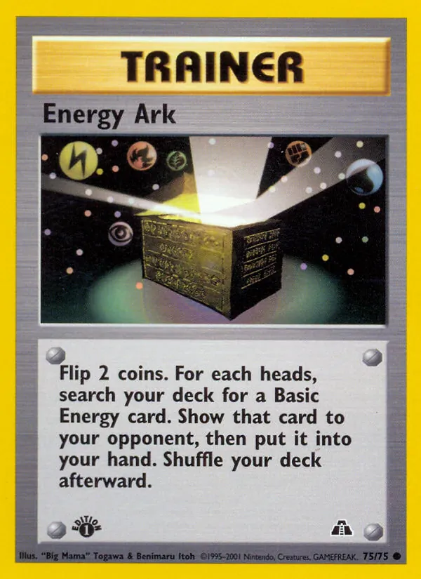 Energy Ark (Neo Discovery #75/75)