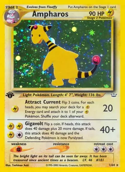 Ampharos (Neo Revelation #1/64)