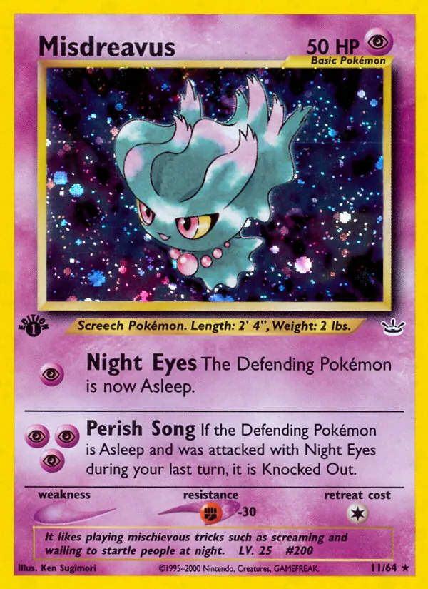 Misdreavus (Neo Revelation #11/64)