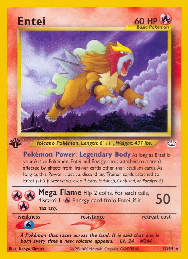 Entei (Neo Revelation #17/64)