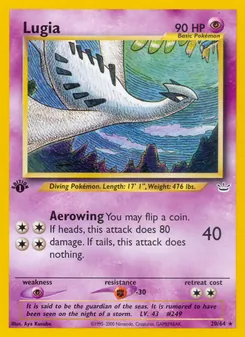Lugia (Neo Revelation #20/64)