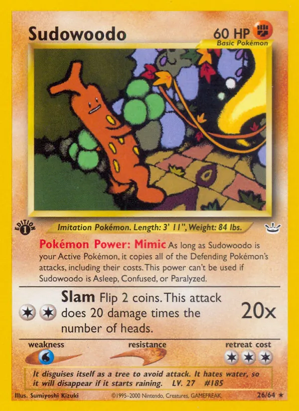 Sudowoodo (Neo Revelation #26/64)