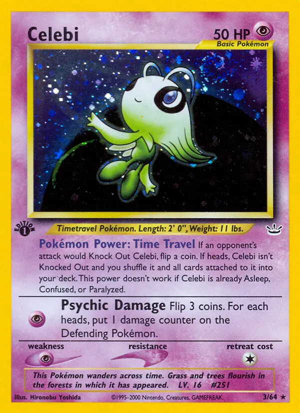 Celebi (Neo Revelation #3/64)