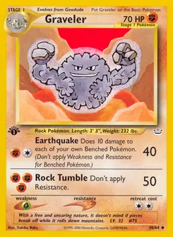 Graveler (Neo Revelation #30/64)