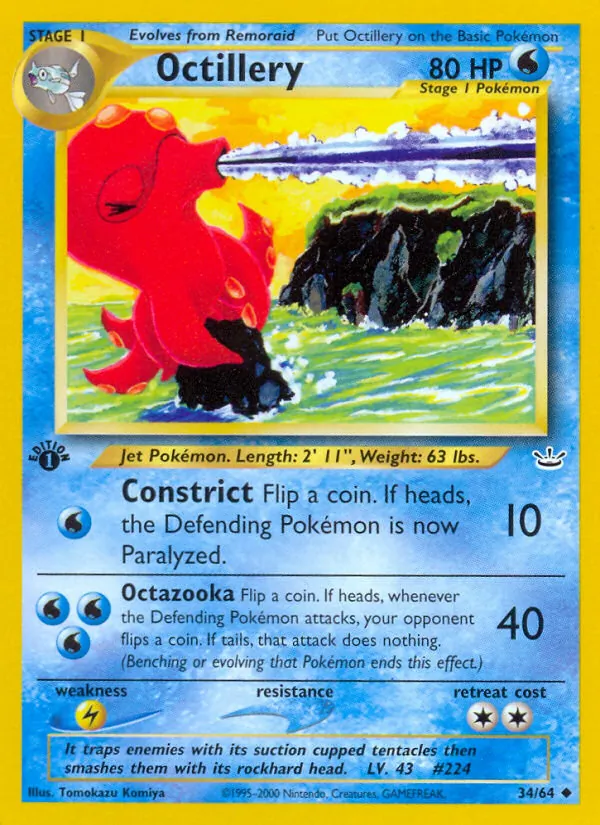 Octillery (Neo Revelation #34/64)