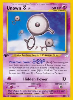 Unown [B] (Neo Revelation #39/64)
