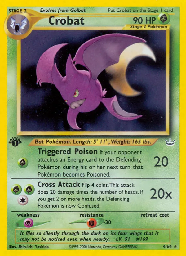 Crobat (Neo Revelation #4/64)