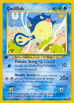 Qwilfish (Neo Revelation #49/64)