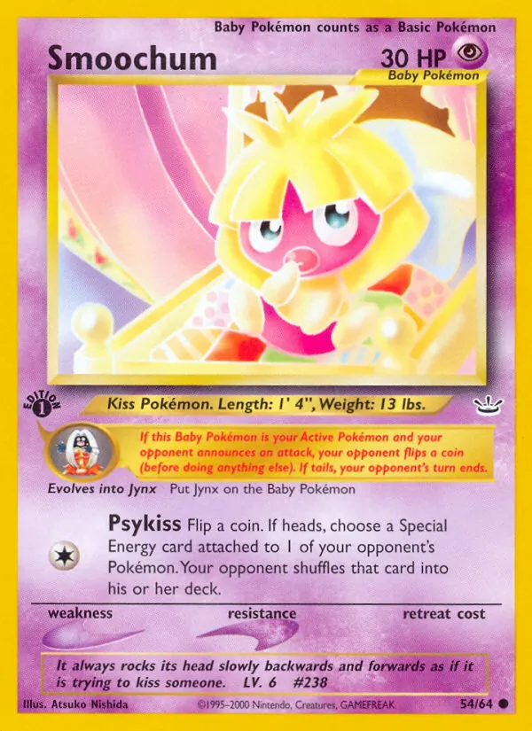 Smoochum (Neo Revelation #54/64)