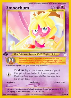 Smoochum (Neo Revelation #54/64)