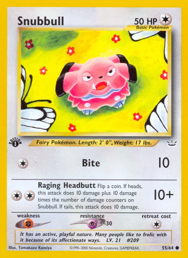 Snubbull (Neo Revelation #55/64)