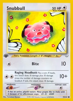 Snubbull (Neo Revelation #55/64)