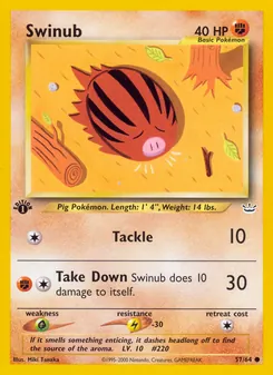 Swinub (Neo Revelation #57/64)