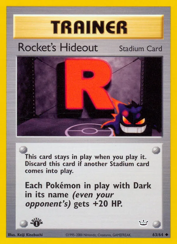 Rocket's Hideout (Neo Revelation #63/64)
