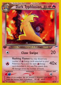 Dark Typhlosion (Neo Destiny #10/105)